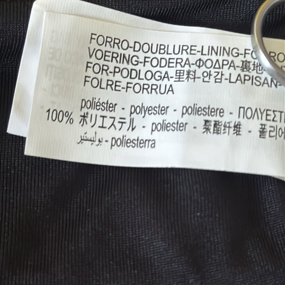 ZARA black leather strappy lace up bandeau v-cut halter crop top size small - Picture 13 of 13